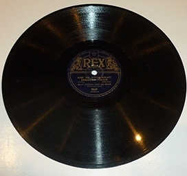 Billy Cotton's best selling 'Kiss Me Goodnight, Sergeant Major' on the medium it was intended for